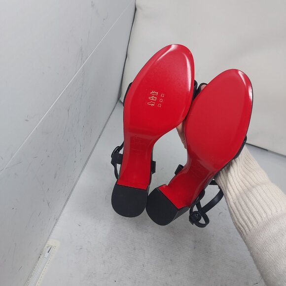 Christian Louboutin Black Miss Jane Sandal - Picture 2 of 13